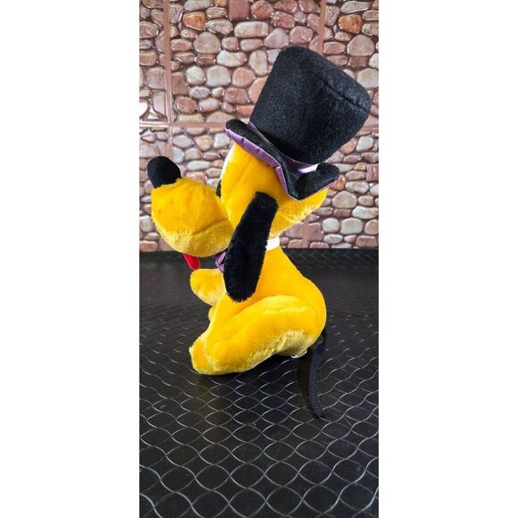 Vintage 1987 Disneyland Disney World Pluto Plush #B14 - Picture 5 of 7